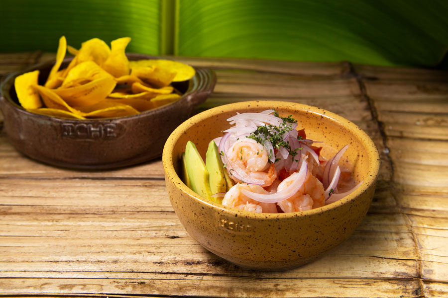 Ceviche de Camaron Iche